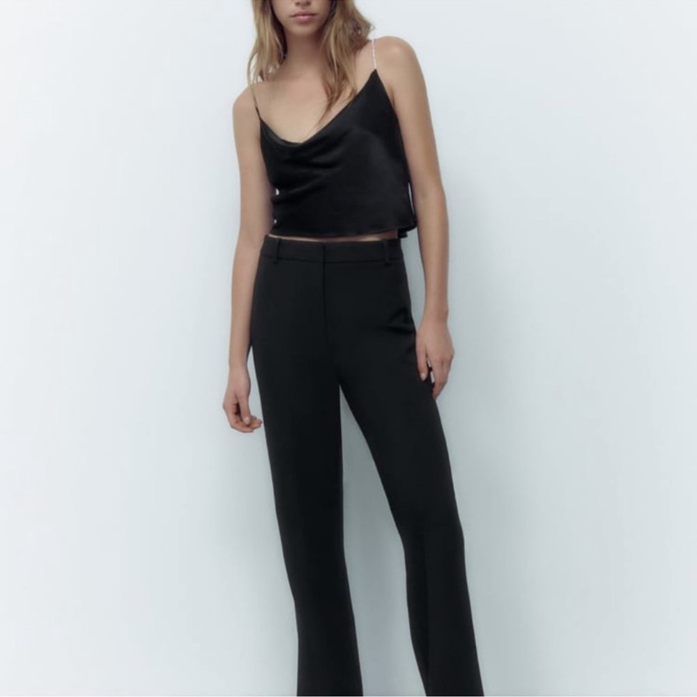 ZARA RHINESTONE STRAP CAMISOLE